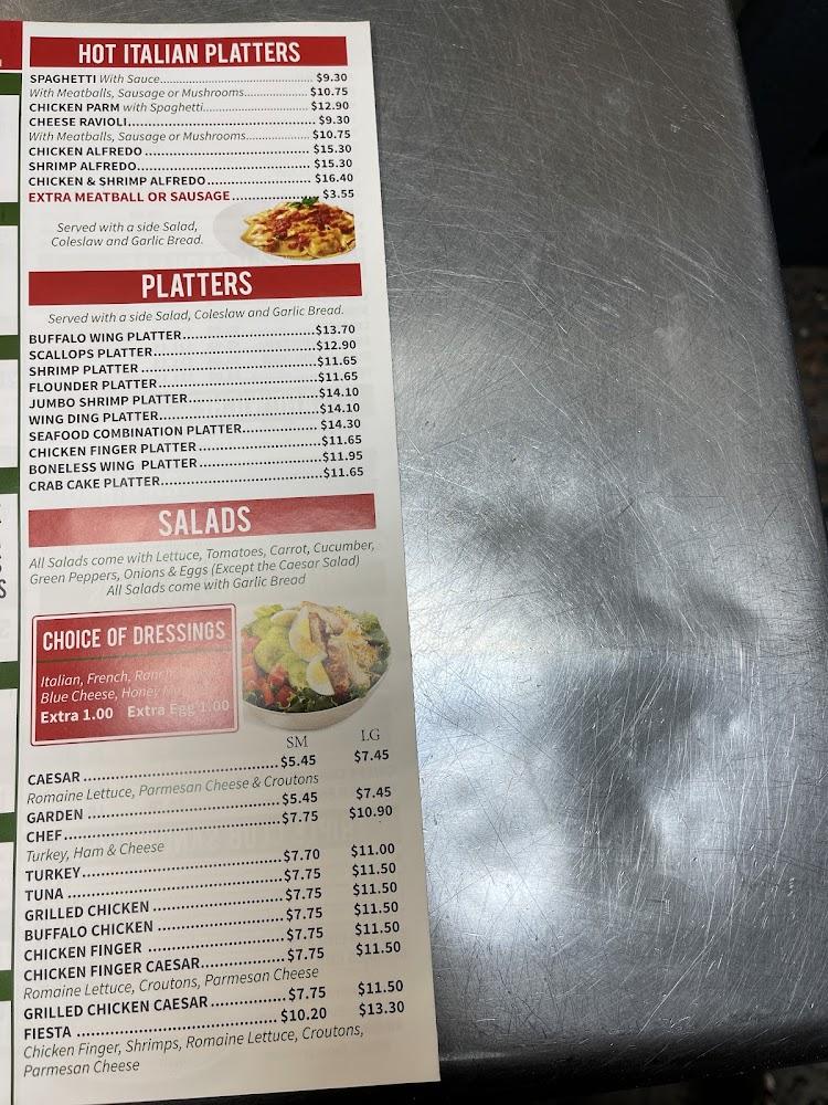 Ed's Pizza House Menu image 1