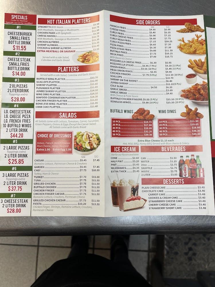 Ed's Pizza House Menu image 2