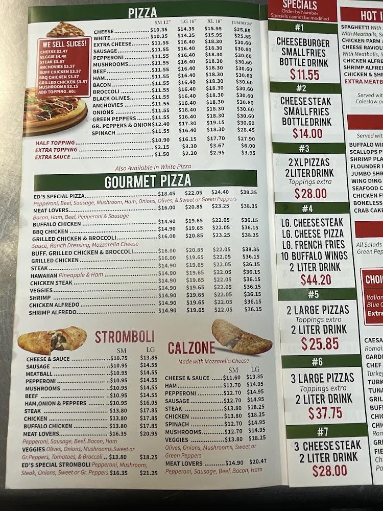 Ed's Pizza House Menu image 4